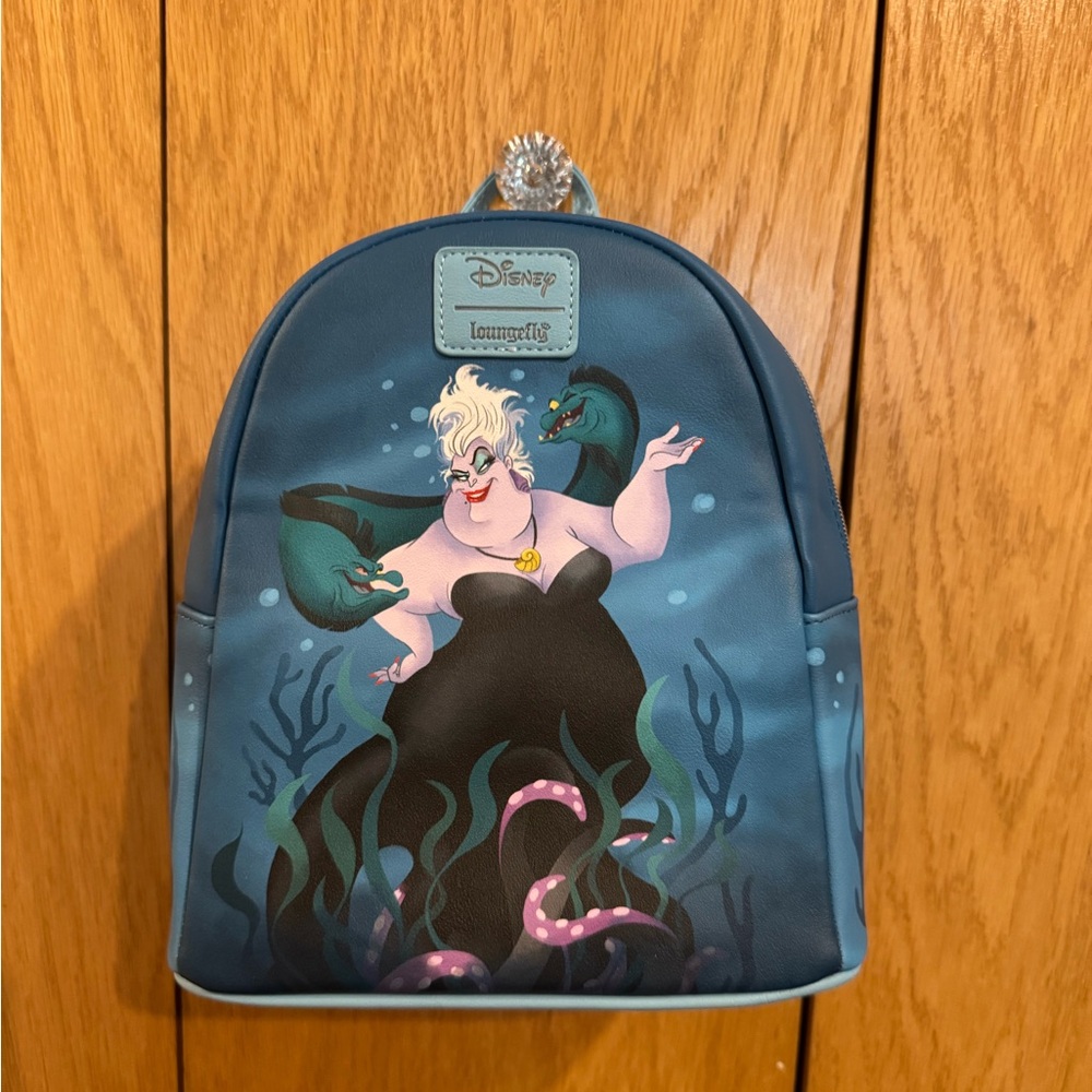 Disney Loungefly Ursula Mini Backpack NWT